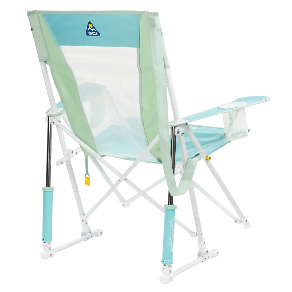 Heavy-Duty Freestyle Comfort Pro Rocker - Choice 375 - RoadTrip Rocker Smooth Motion Camp Chair Detail