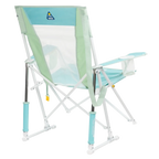Heavy-Duty Freestyle Comfort Pro Rocker - Choice 375 - RoadTrip Rocker Smooth Motion Camp Chair Detail