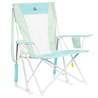 Heavy-Duty Freestyle Comfort Pro Rocker - Choice 375 - RoadTrip Rocker Smooth Motion Camp Chair - Pastel Green