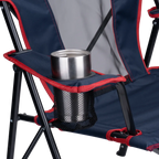 Micro-Folding Comfort Quad Chair - Choice 989 - Pico Compact Folding Camp Chair with Carry Bag Detail