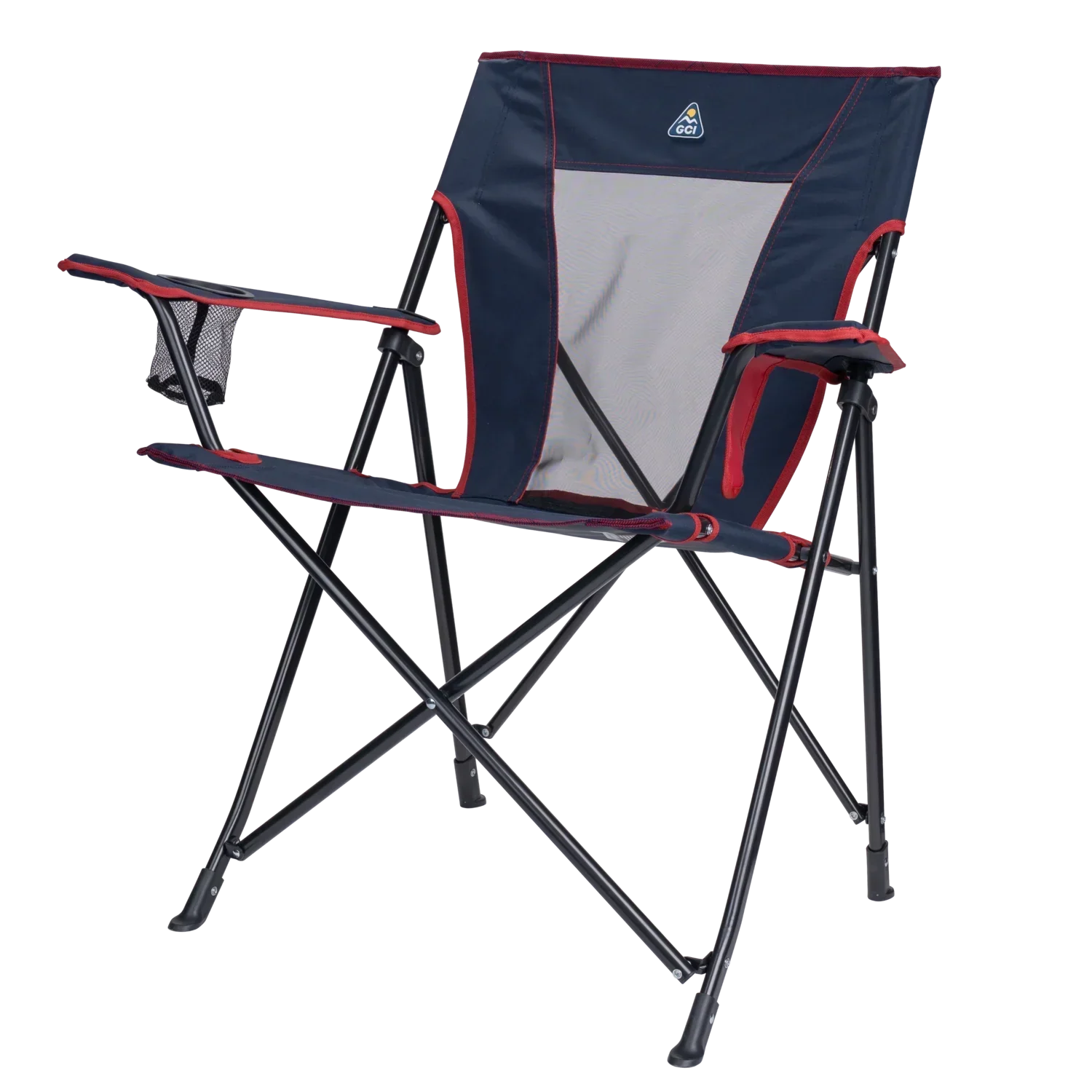 Micro-Folding Comfort Quad Chair - Choice 989 - Pico Compact Folding Camp Chair with Carry Bag Detail