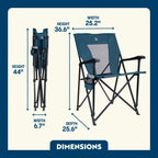 Ultra-Compact Eazy Chair - Choice 976 - Space-Saving Micro-Folding Chair for Backpacking Detail