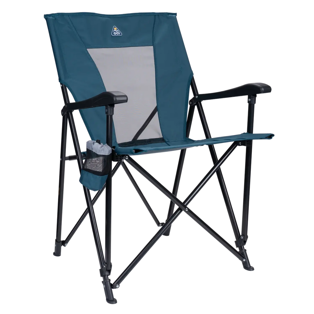 Ultra-Compact Eazy Chair - Choice 976 - Space-Saving Micro-Folding Chair for Backpacking - Teal