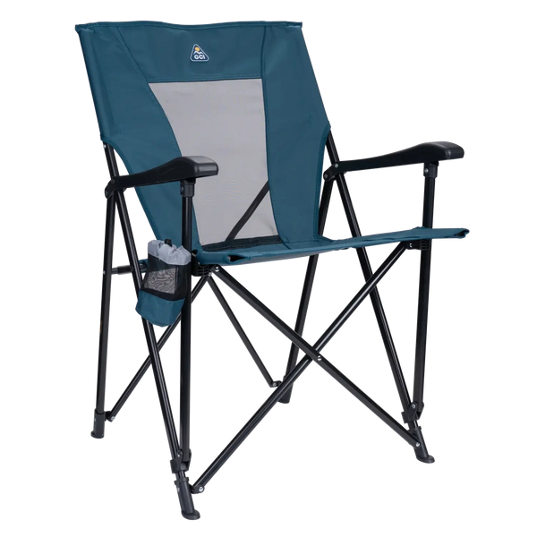 Ultra-Compact Eazy Chair - Choice 976 - Space-Saving Micro-Folding Chair for Backpacking - Teal
