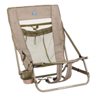 Rust-Resistant Aluminum Everywhere Chair 2 - Choice 656 - Multi-Position Outdoor Beach Chair with Pillow - Aged Fatigue