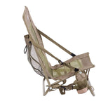 Rust-Resistant Aluminum Everywhere Chair 2 - Choice 656 - Multi-Position Outdoor Beach Chair with Pillow Detail