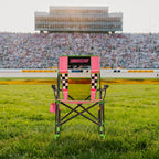 Patented Spring-Action RoadTrip Rocker - NASCAR For Her - Choice 560 - RoadTrip Rocker Smooth Motion Camp Chair Detail