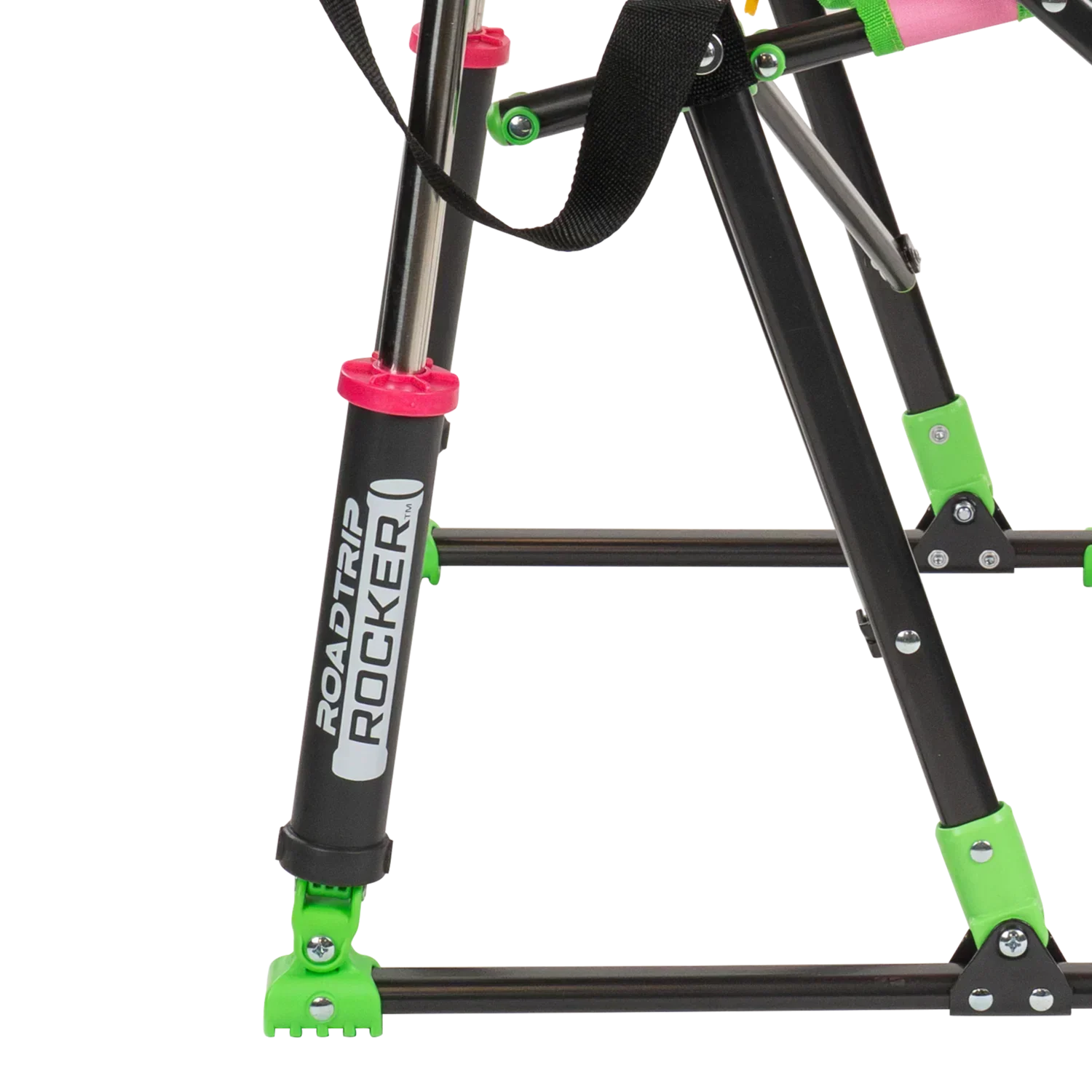 Patented Spring-Action RoadTrip Rocker - NASCAR For Her - Choice 560 - RoadTrip Rocker Smooth Motion Camp Chair Detail