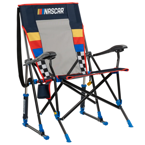 Heavy-Duty Freestyle RoadTrip Rocker - NASCAR For Him - Choice 453 - RoadTrip Rocker Smooth Motion Camp Chair - Default Title