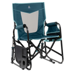 Patented Spring-Action Stowaway Rocker with Side Table - Choice 253 - Patented Spring-Action Rocking Chair for Camping Detail