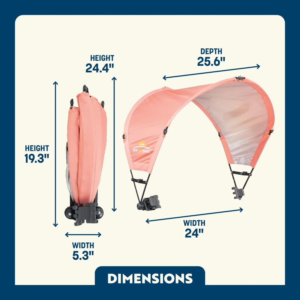 Portable Canopy SunShade Accessory - Choice 361 - Pop-Up Outdoor Sun Shelter - UV400 Protection Detail