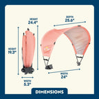 Portable Canopy SunShade Accessory - Choice 361 - Pop-Up Outdoor Sun Shelter - UV400 Protection Detail