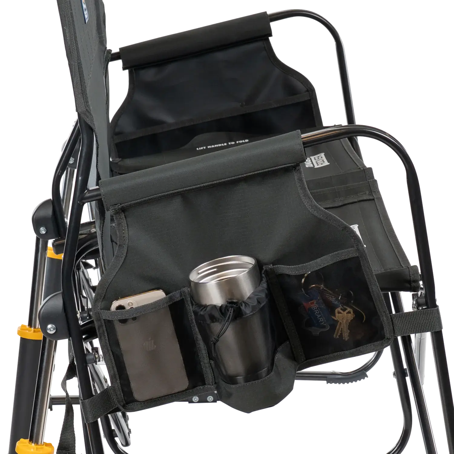 Smooth Motion Tandem Rocker - Choice 227 - Freestyle Rocker Portable Outdoor Folding Chair Detail