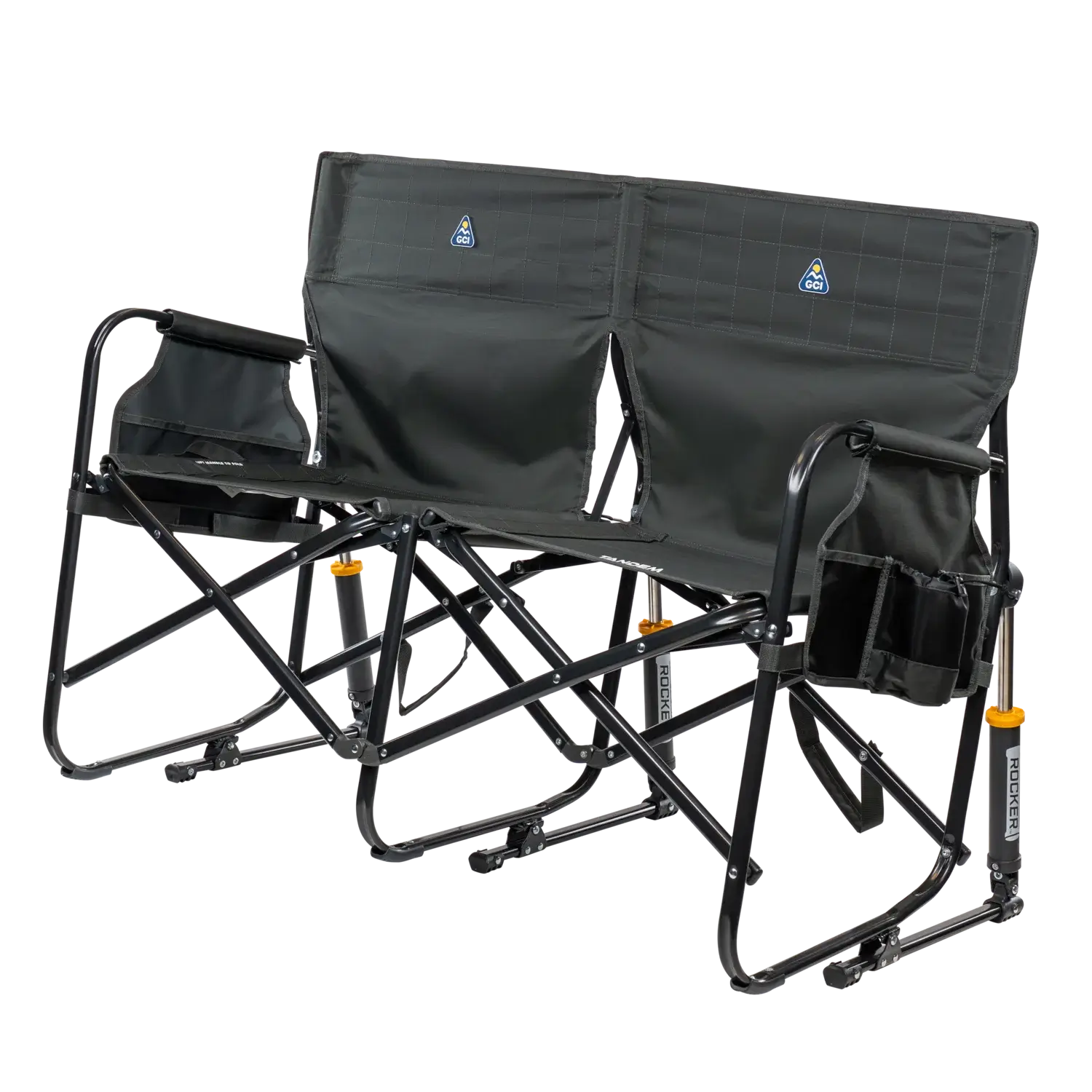 Smooth Motion Tandem Rocker - Choice 227 - Freestyle Rocker Portable Outdoor Folding Chair Detail